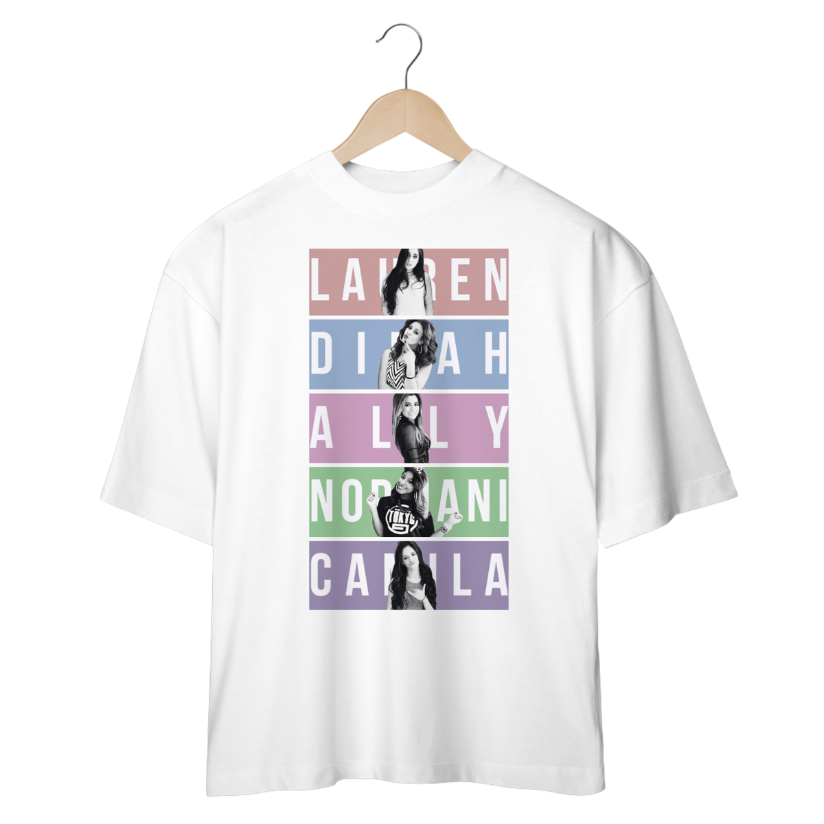 Nome do produto: OVERSIZED FIFTH HARMONY MEMBERS