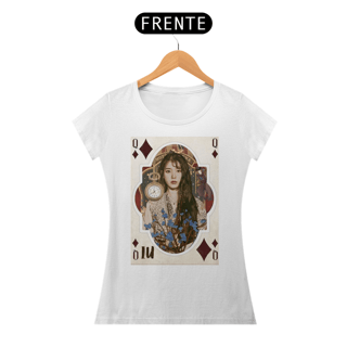 Nome do produto CAMISETA FEMININA IU CARTA