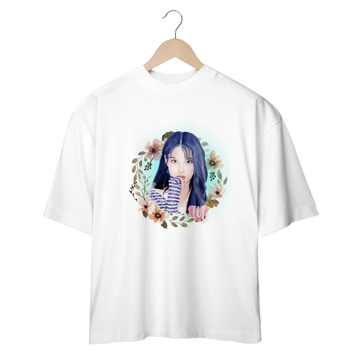 Nome do produto: OVERSIZED IU FLOWERS