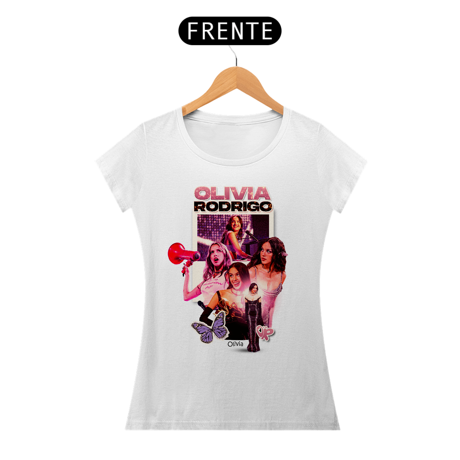 CAMISETA FEMININA OLIVIA RODRIGO