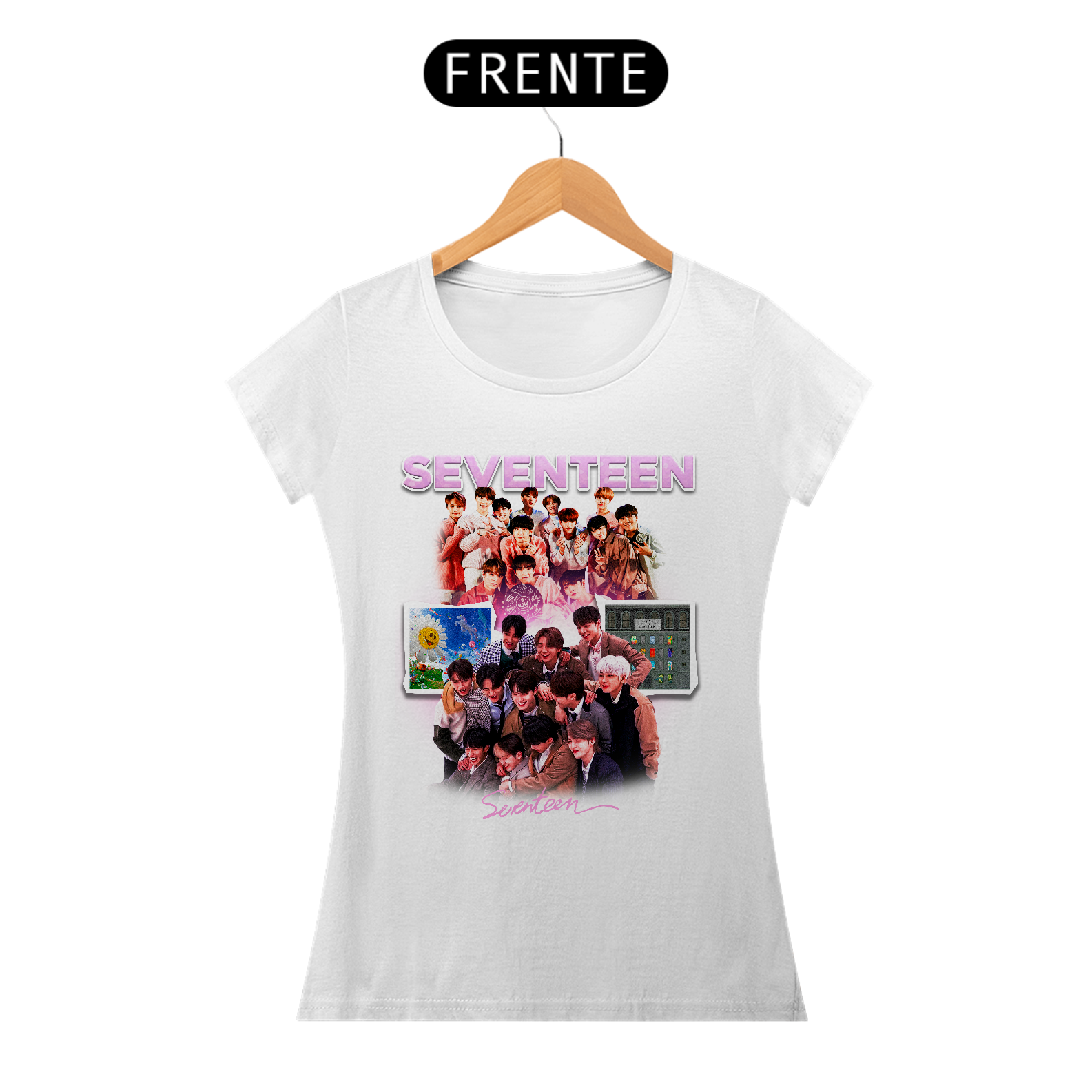 CAMISETA FEMININA SEVENTEEN