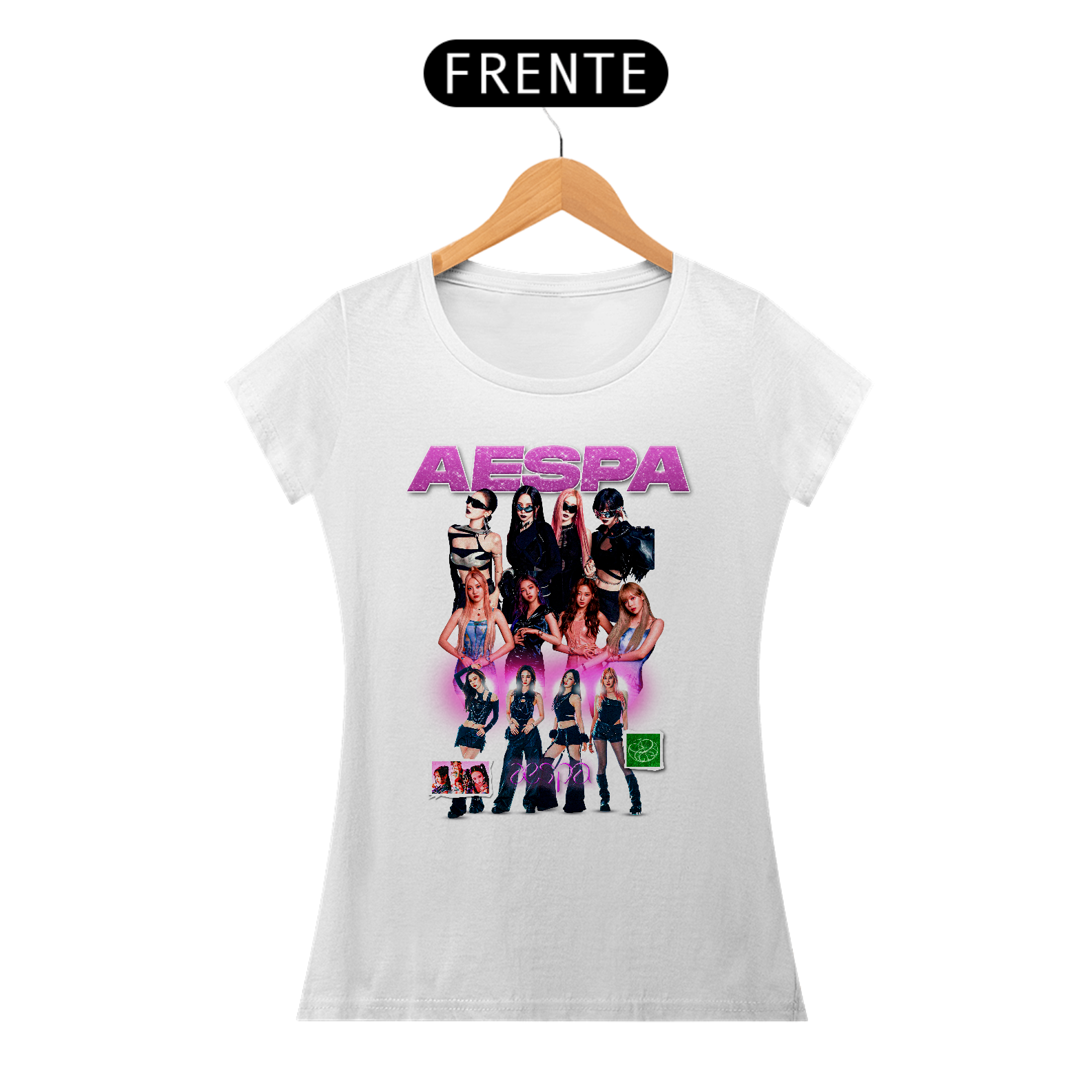 CAMISETA FEMININA AESPA