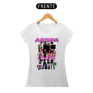 CAMISETA FEMININA AESPA