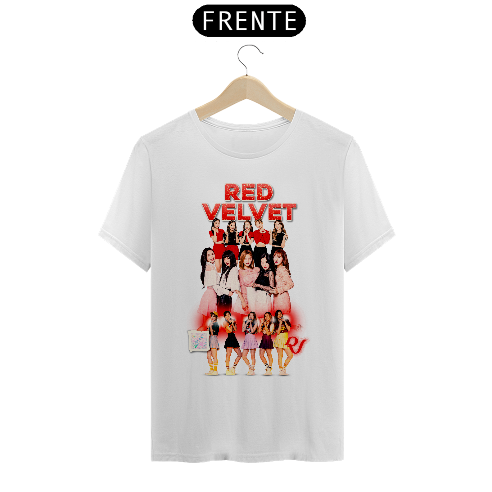 CAMISETA UNISEX RED VELVET