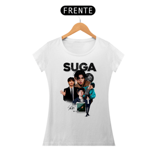 CAMISETA FEMININA SUGA BTS