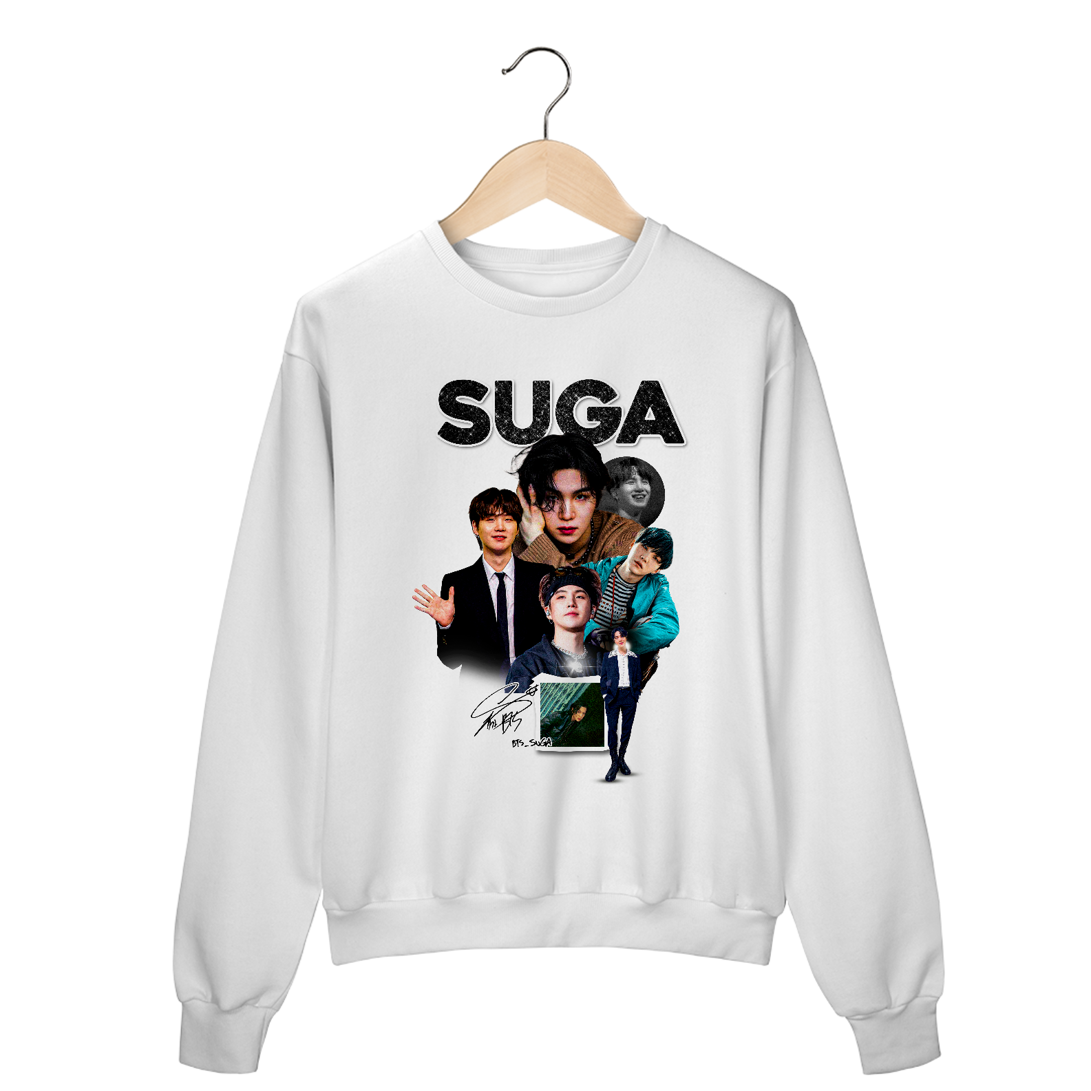MOLETOM FECHADO SUGA BTS