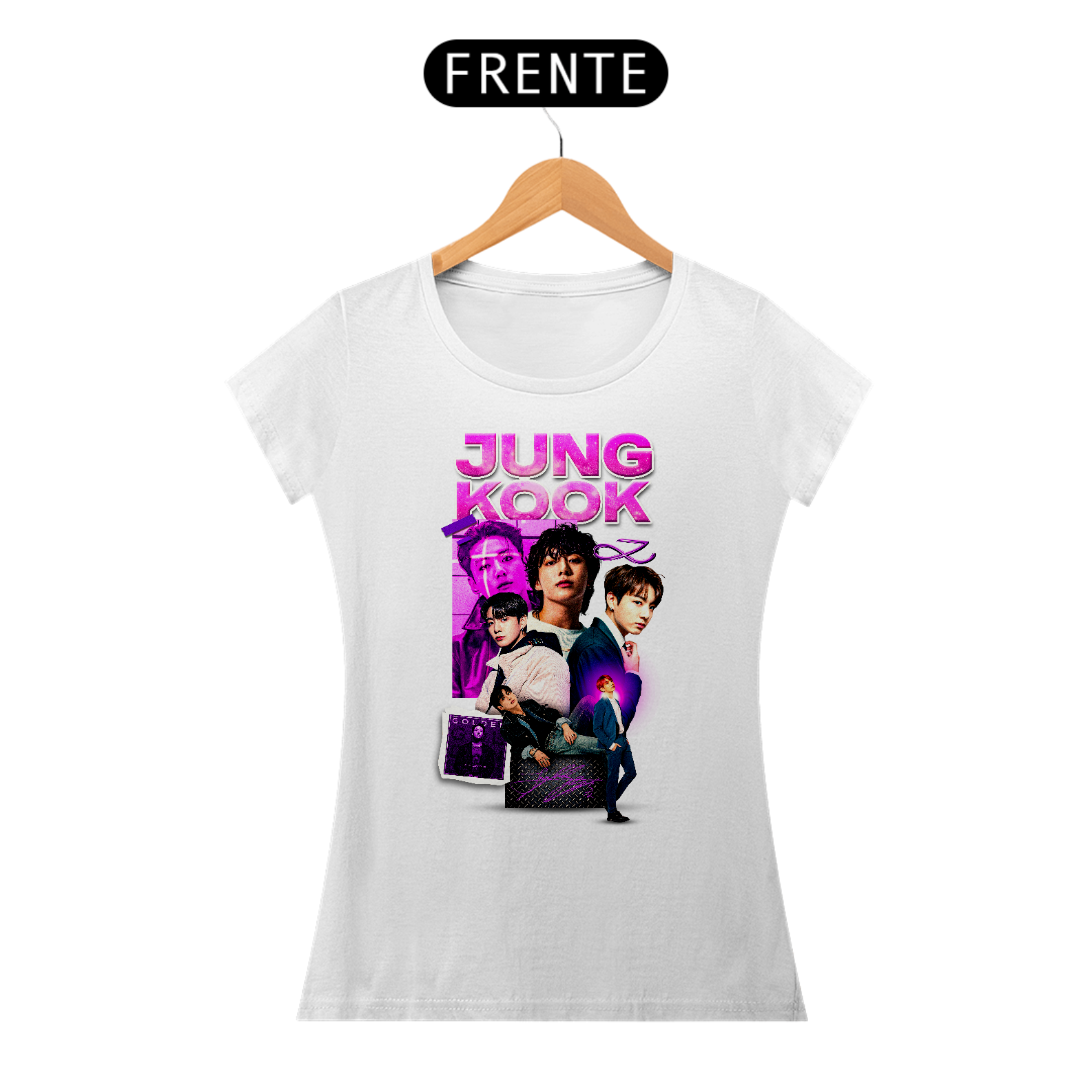 CAMISETA FEMININA JUNG KOOK
