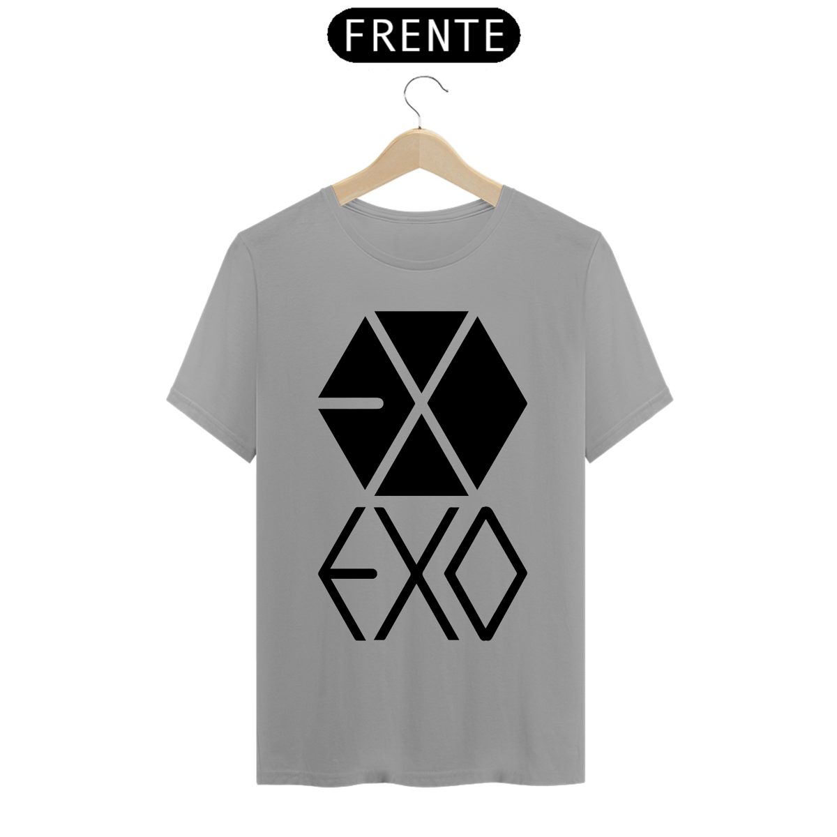 Nome do produto: CAMISETA UNISEX CORES CLARAS - EXO