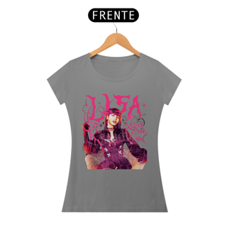 Nome do produto CAMISETA FEMININA - LISA BLACKPINK