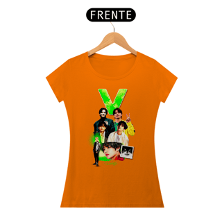 Nome do produto CAMISETA FEMININA V BTS