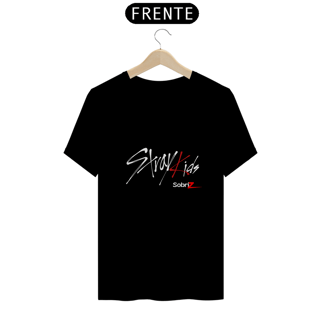 T-Shirt Classic - Cores Escuras - Stray Kids Logo