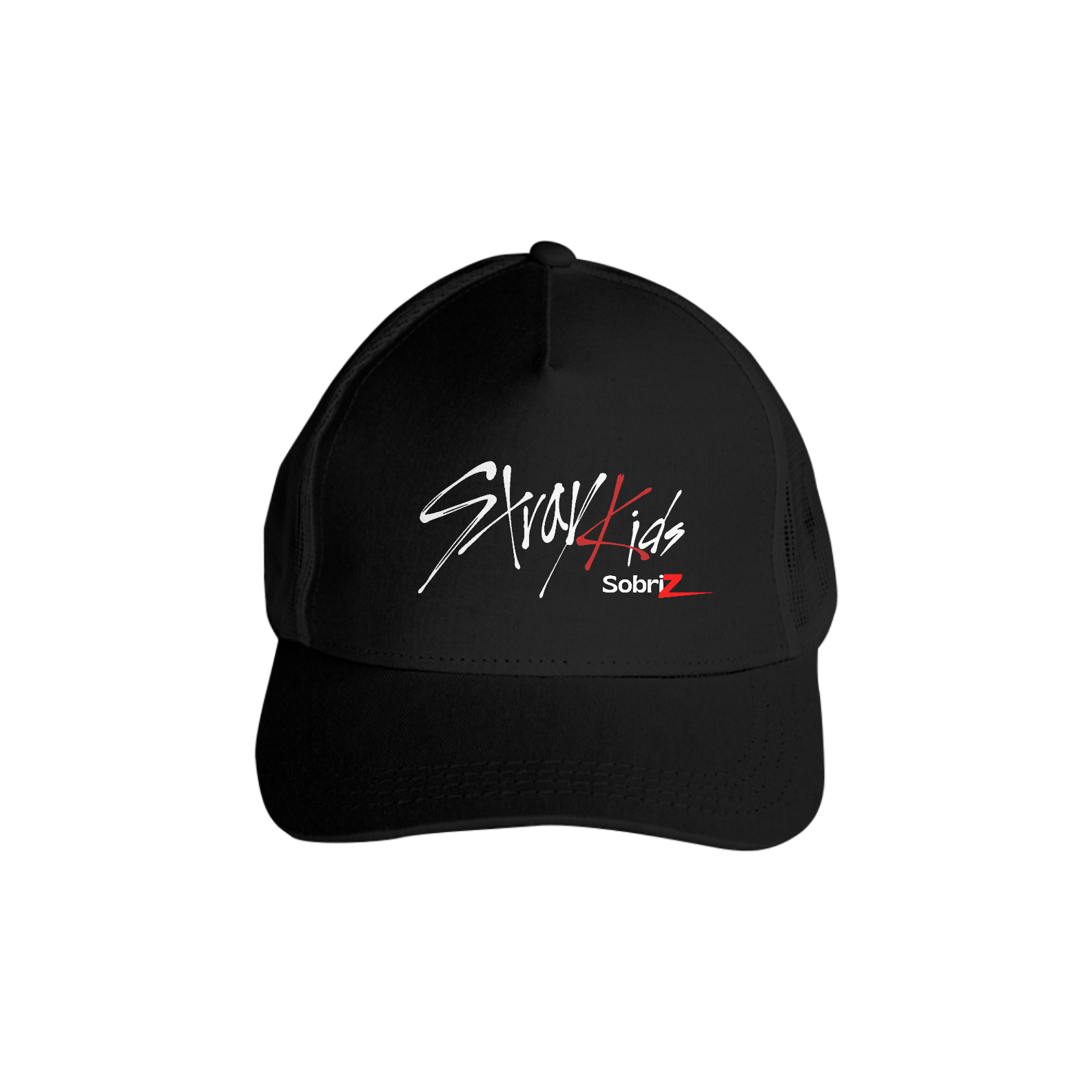 BONÉ AMERICANO COM TELA - STRAY KIDS LOGO