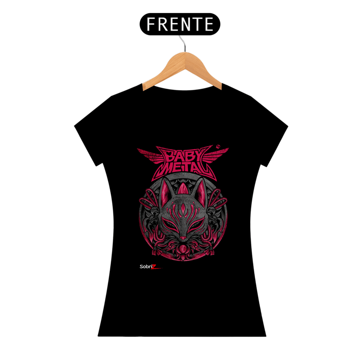 Nome do produto: CAMISETA FEMININA - BABYMETAL