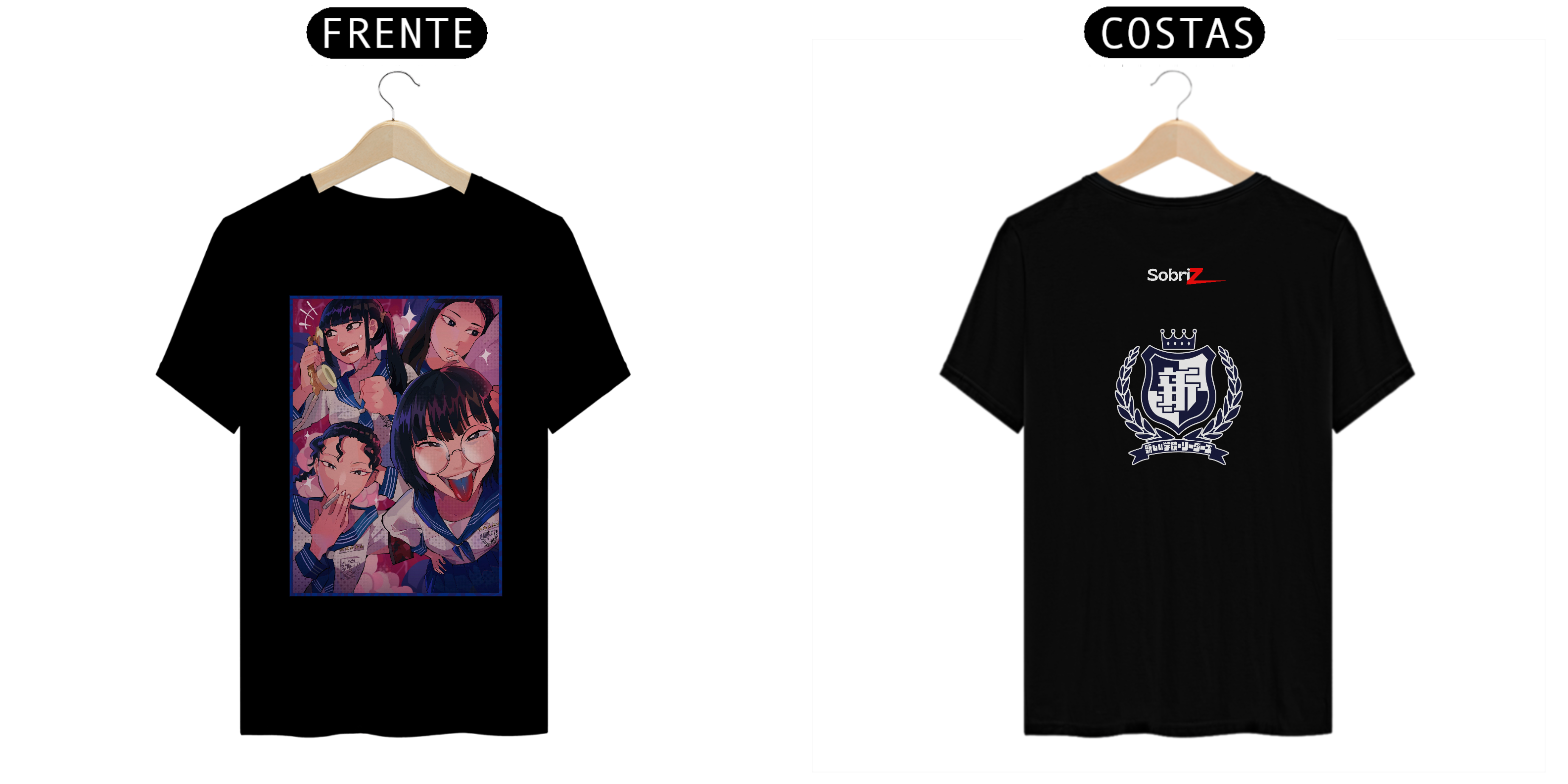 CAMISETA UNISEX ATARASHII GAKKO