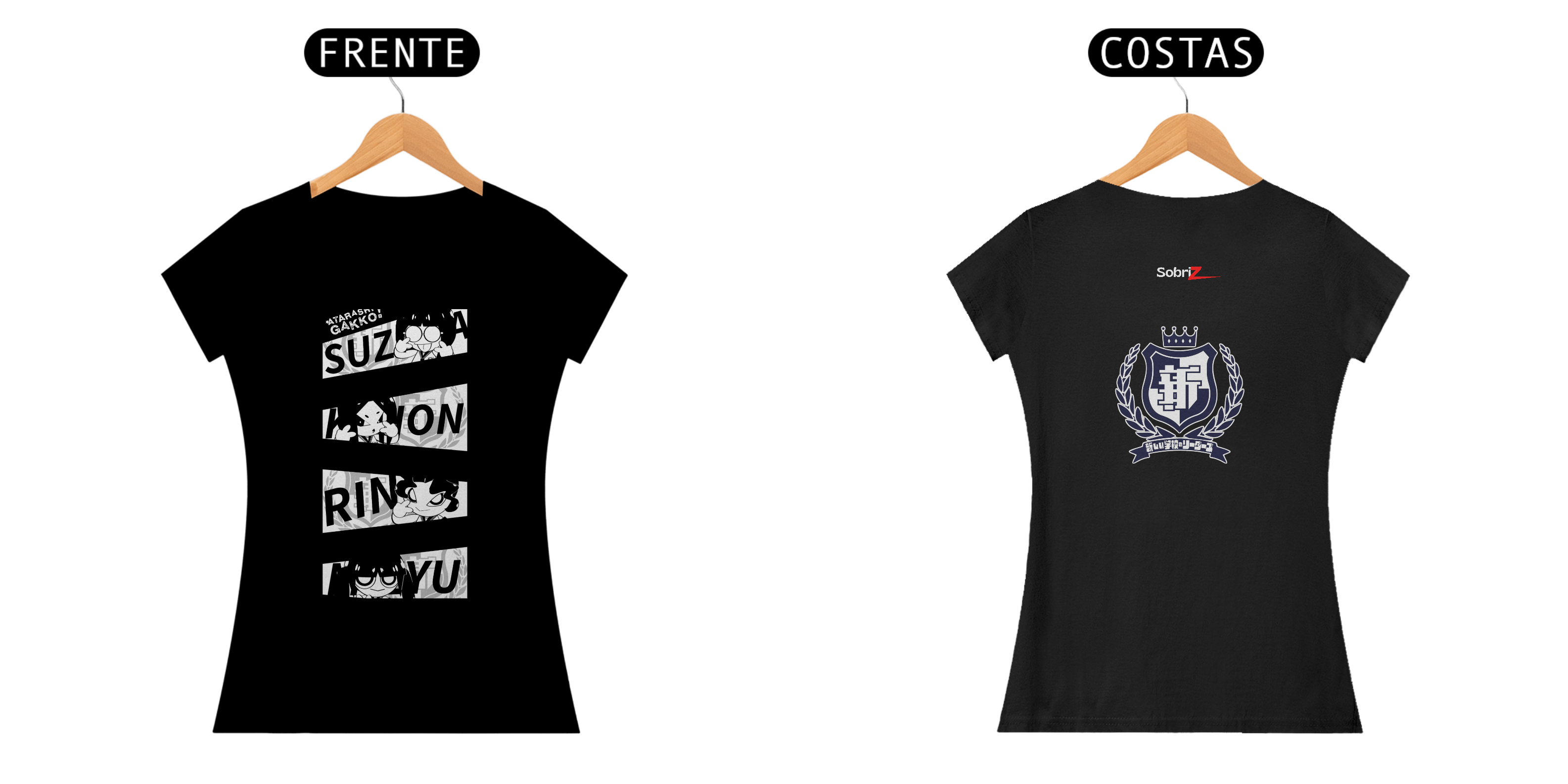 CAMISETA FEMININA - ATARASHII GAKKO