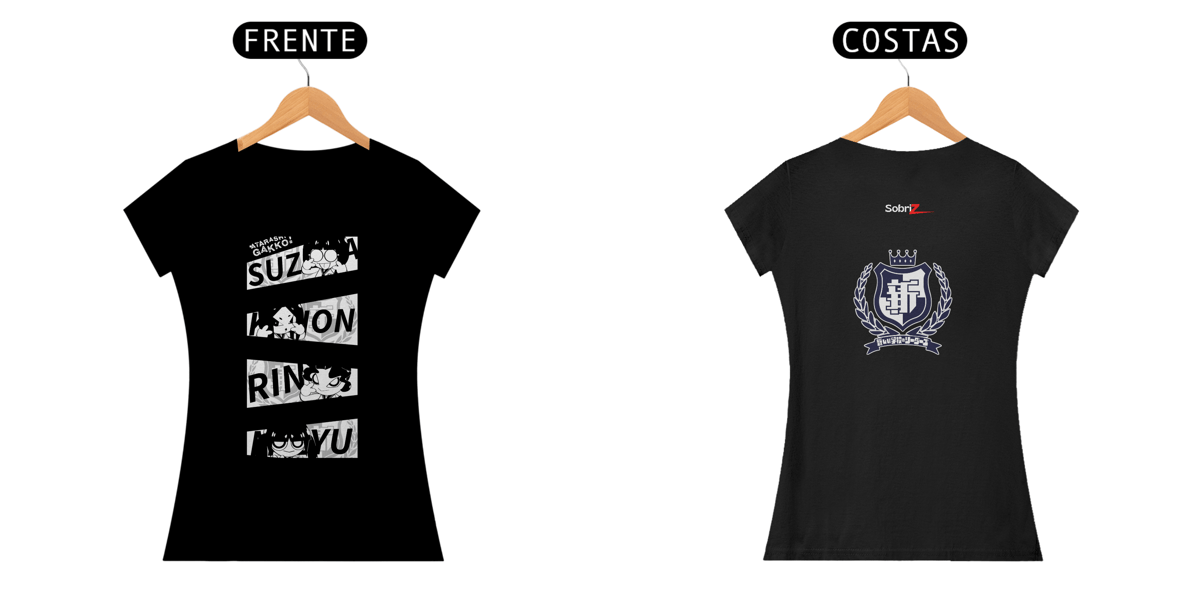 Nome do produto: CAMISETA FEMININA - ATARASHII GAKKO