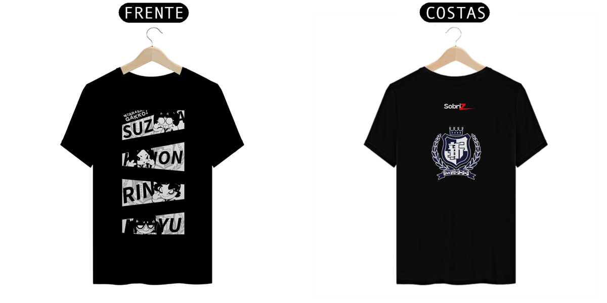 Nome do produto: CAMISETA UNISEX - ATARASHII GAKKO