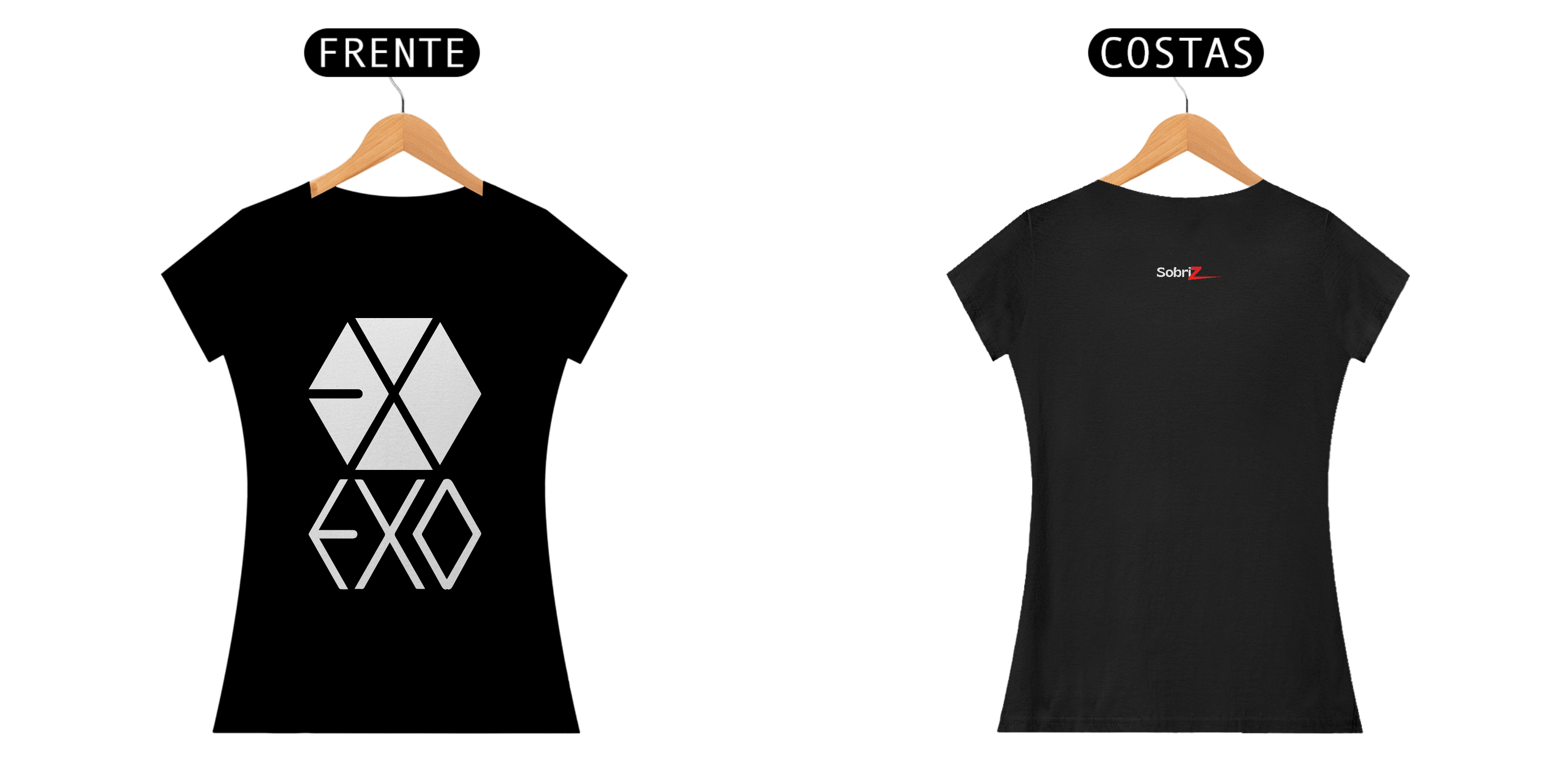 CAMISETA FEMININA - EXO