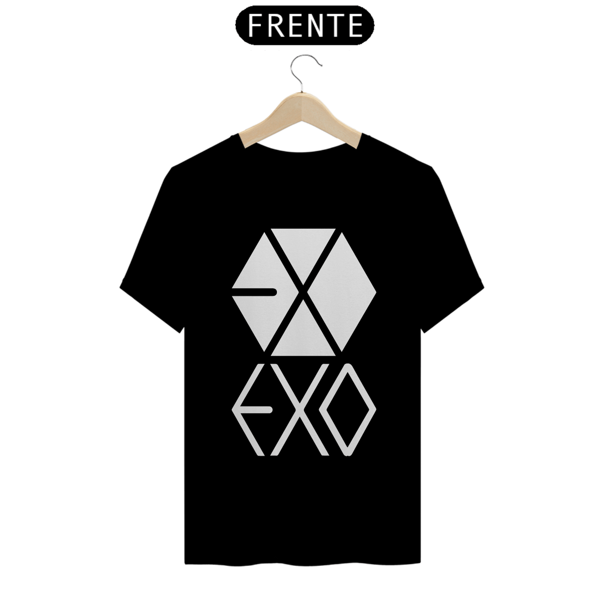 Nome do produto: CAMISETA UNISEX EXO - CORES ESCURAS