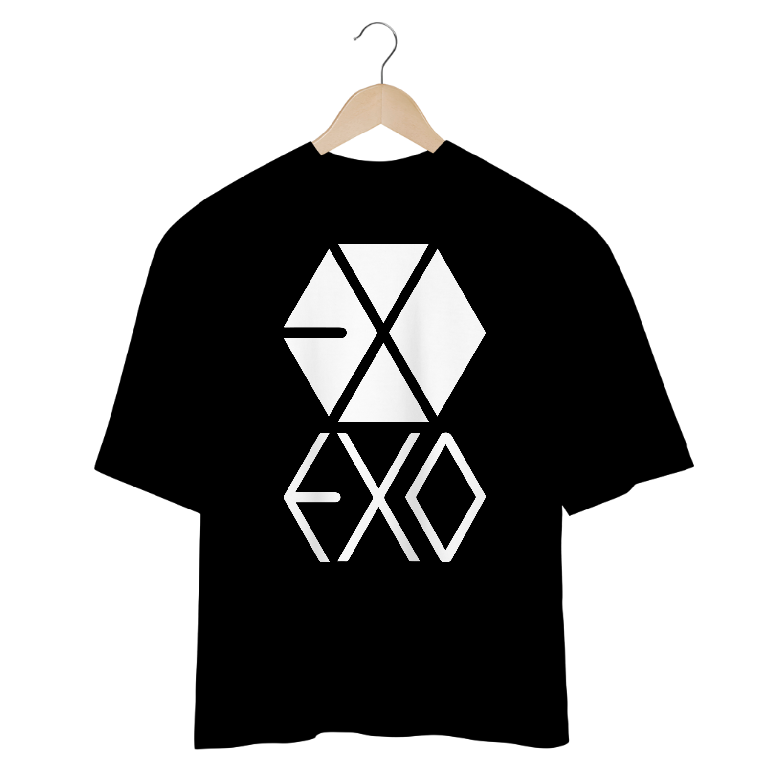 OVERSIZED EXO LOGO BRANCA