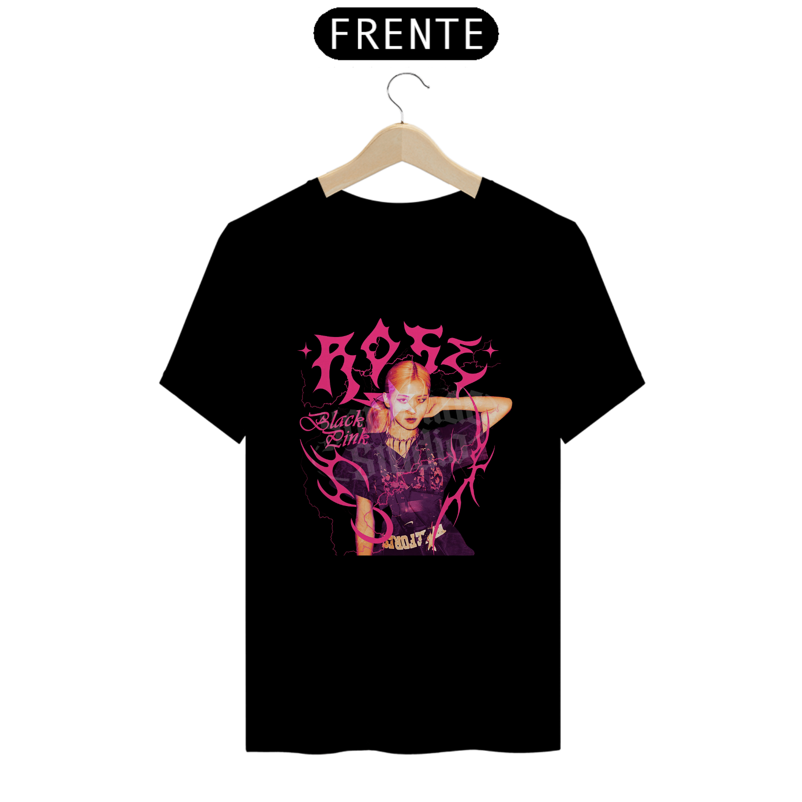 CAMISETA UNISEX - ROSE BLACKPINK