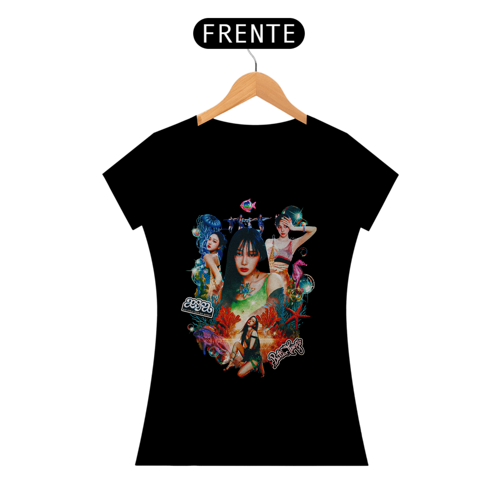 CAMISETA FEMININA - AESPA