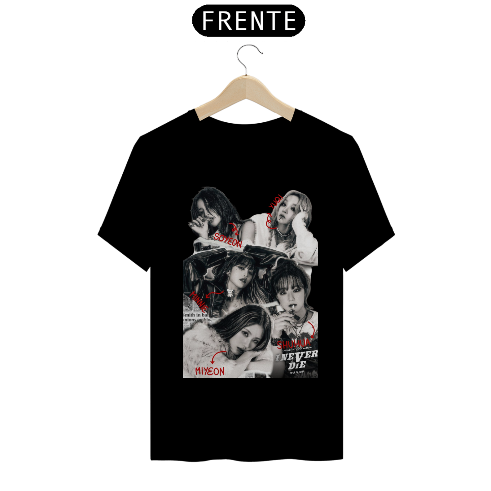 CAMISETA UNISEX - GIDLE