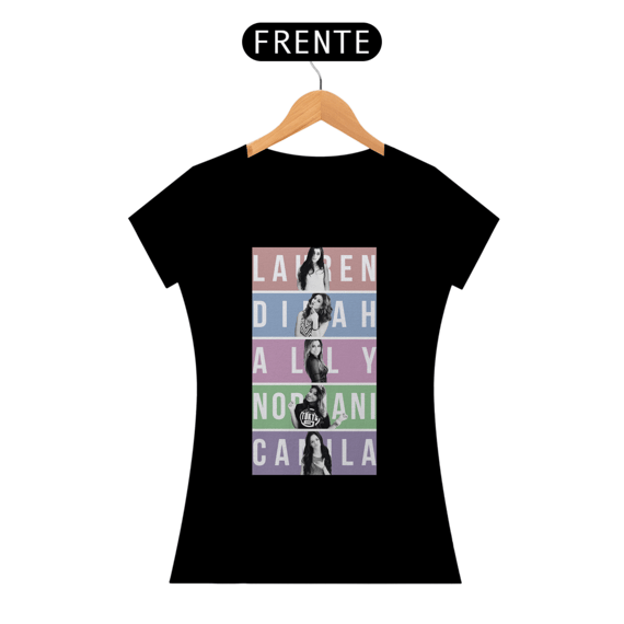 CAMISETA FEMININA FIFTH HARMONY MEMBERS