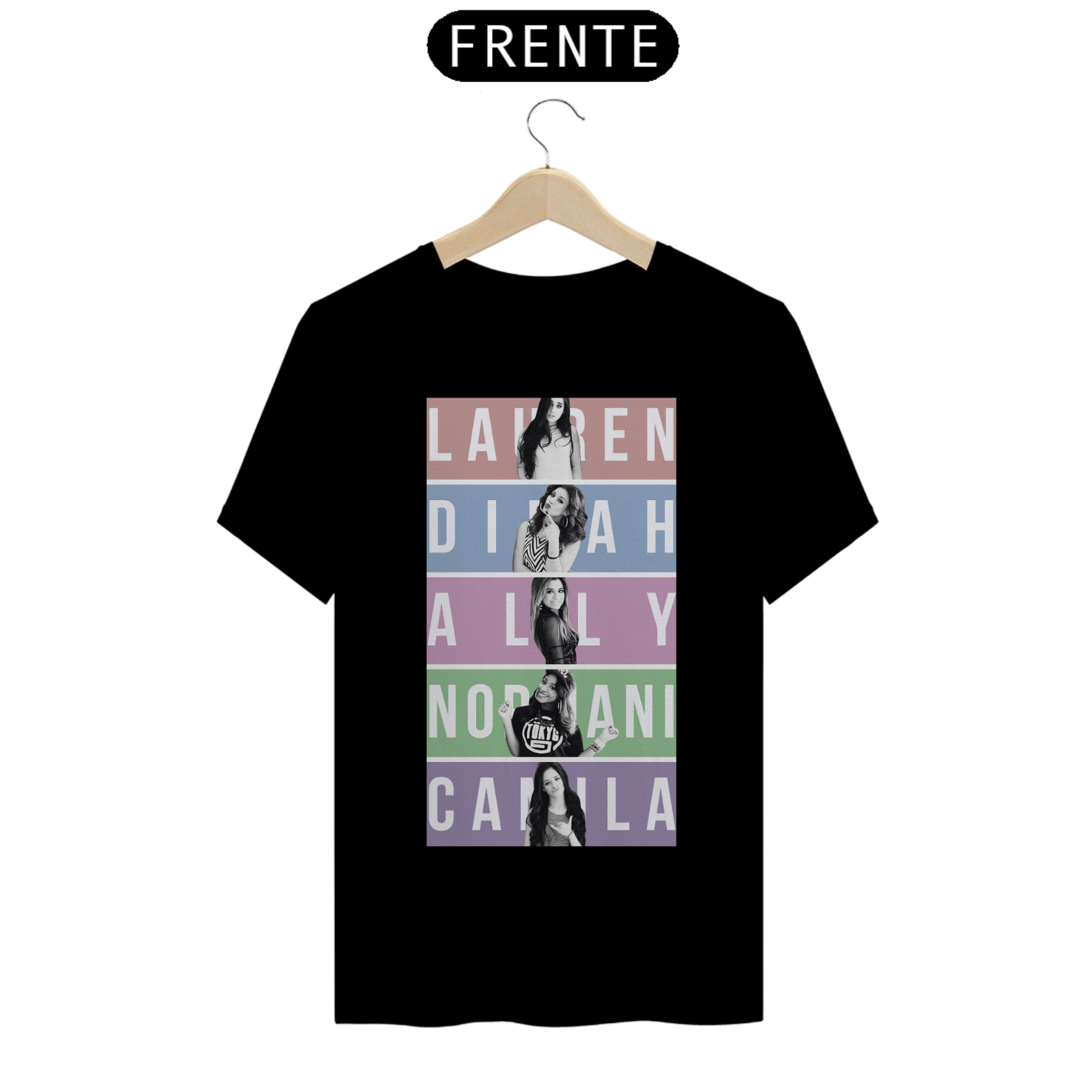CAMISETA UNISEX FIFTH HARMONY MEMBERS