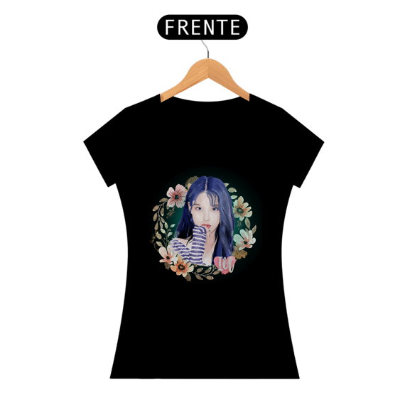 CAMISETA FEMININA IU FLOWERS