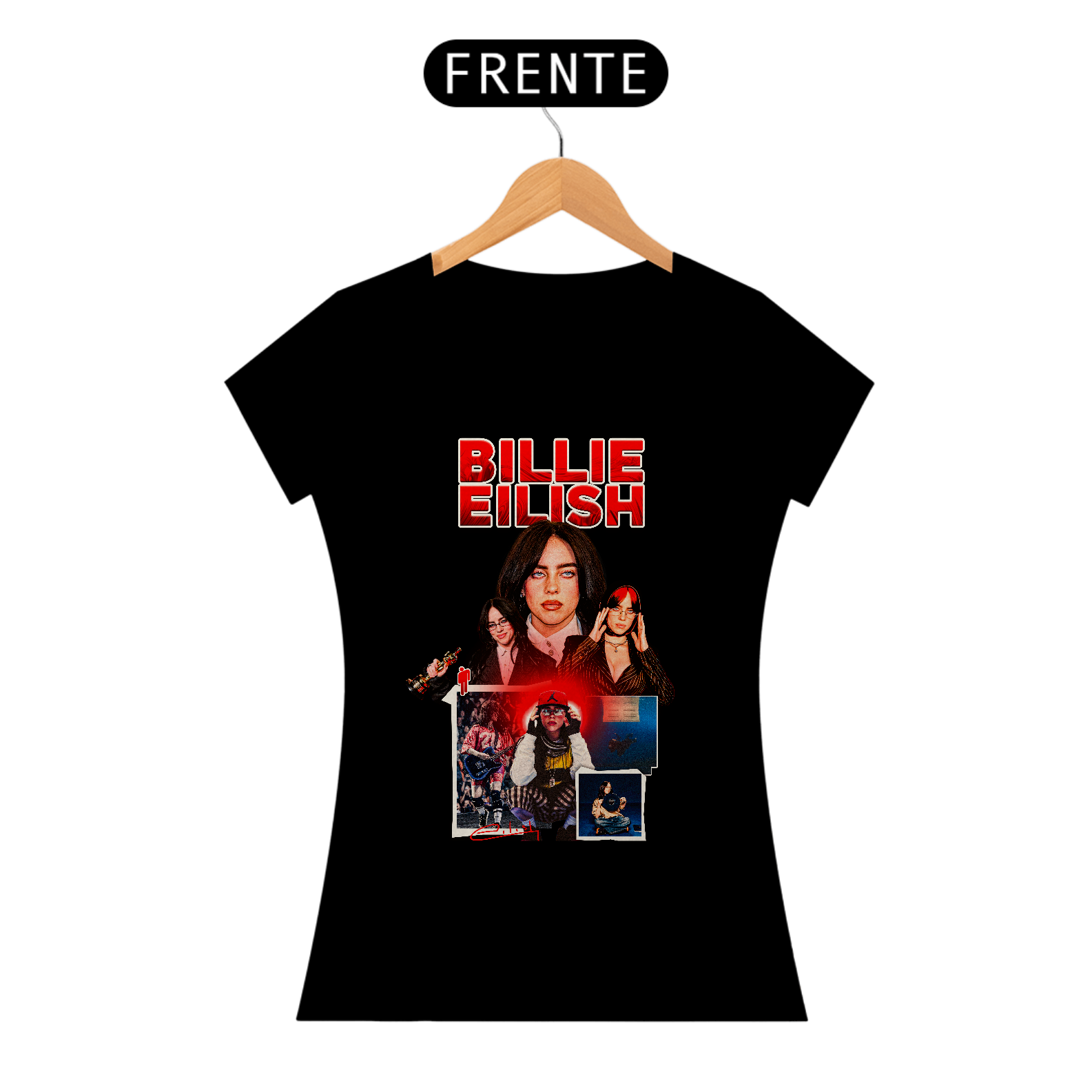 CAMISETA FEMININA BILLIE EILISH