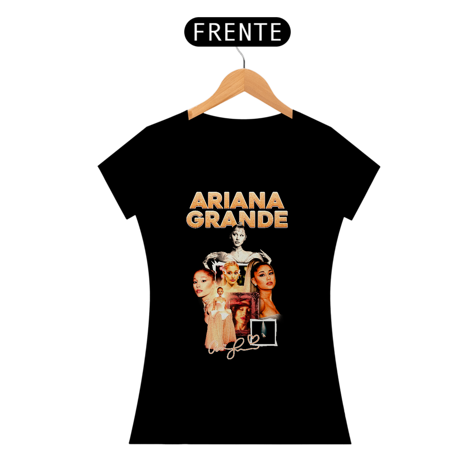 CAMISETA FEMININA ARIANA GRANDE