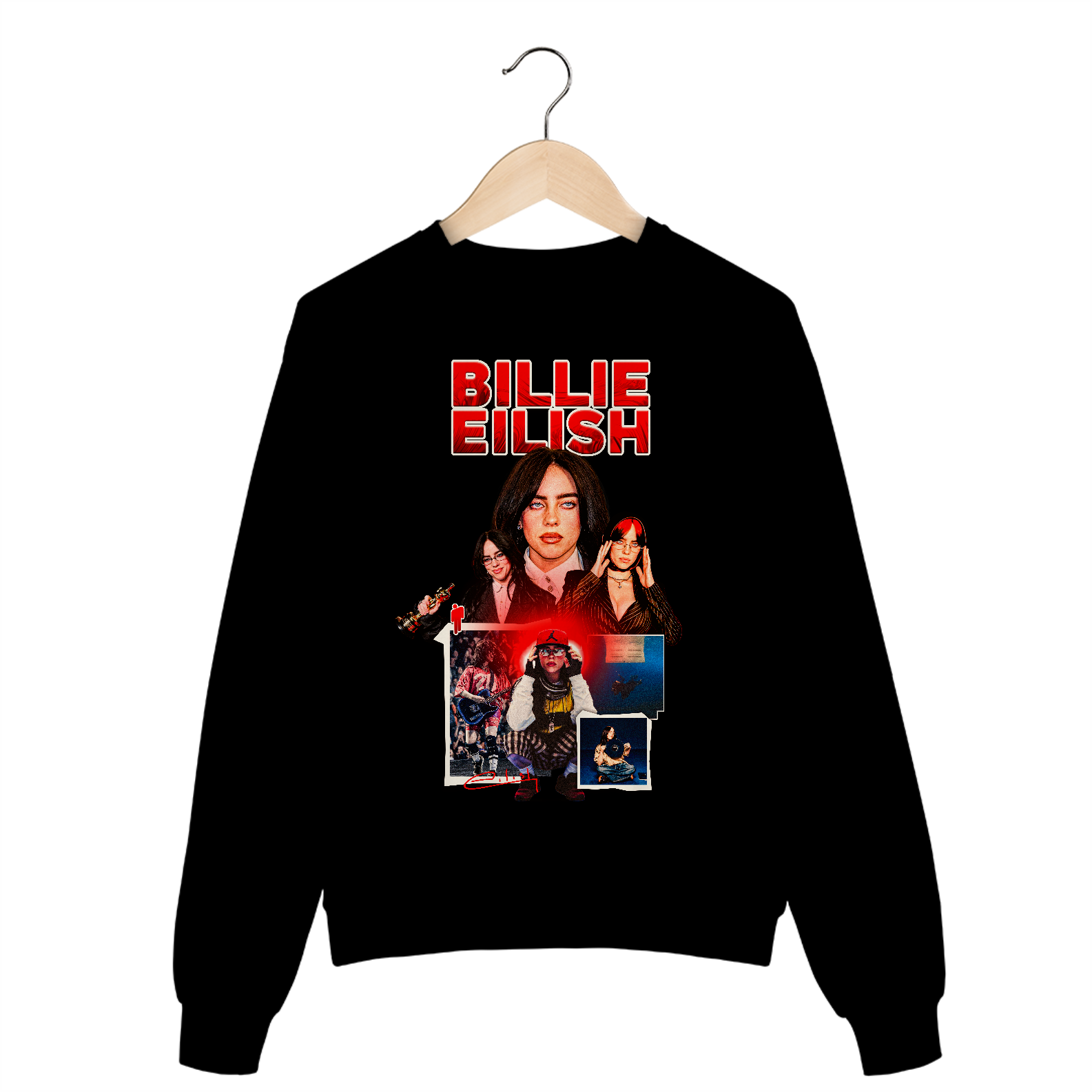 MOLETOM FECHADO BILLIE EILISH