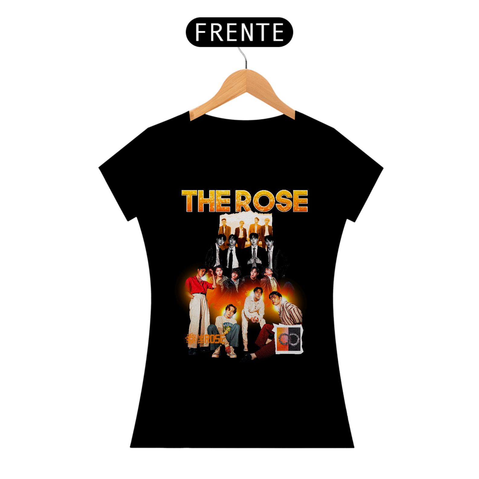 CAMISETA FEMININA THE ROSE