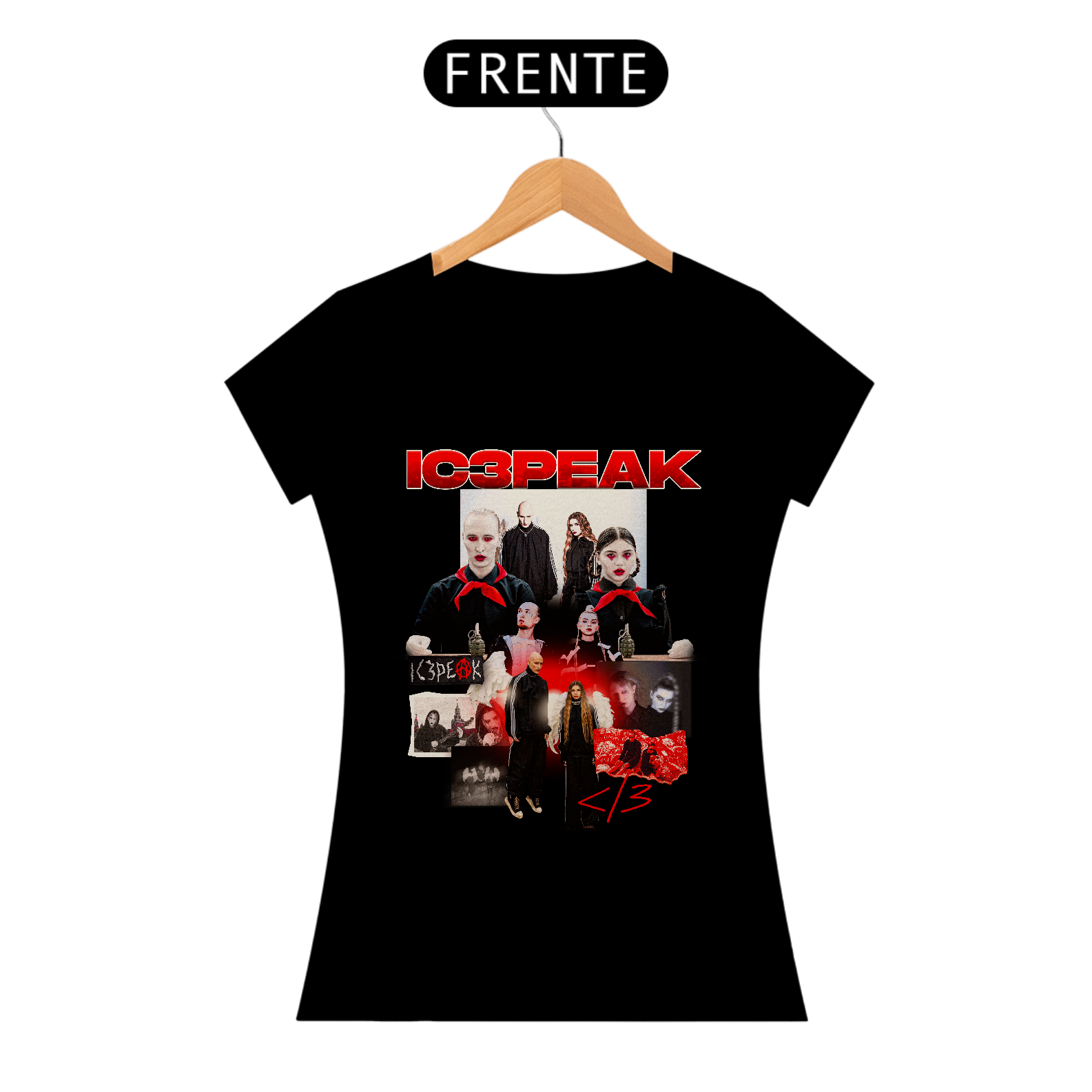 CAMISETA FEMININA IC3PEAK