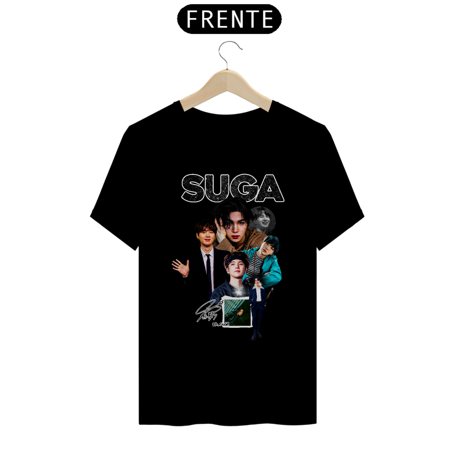 CAMISETA UNISEX SUGA BTS