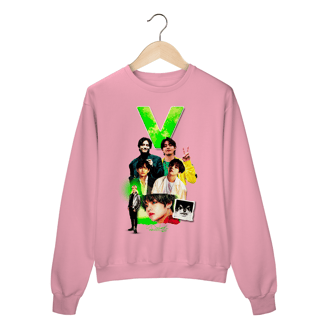 Nome do produto MOLETOM FECHADO V BTS