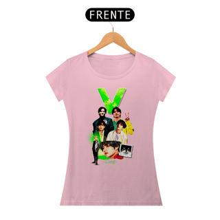 Nome do produto CAMISETA FEMININA V BTS