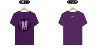 Nome do produto CAMISETA UNISEX - BTS