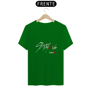Nome do produto T-Shirt Classic - Cores Escuras - Stray Kids Logo