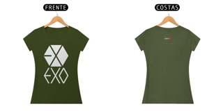 Nome do produto CAMISETA FEMININA - EXO