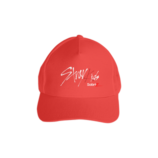 Nome do produto BONÉ AMERICANO COM TELA - STRAY KIDS LOGO