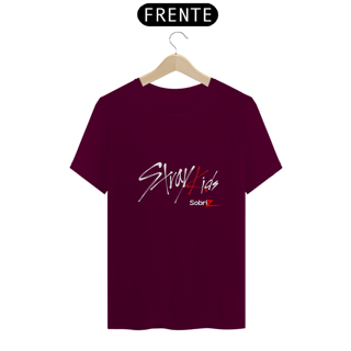 Nome do produto T-Shirt Classic - Cores Escuras - Stray Kids Logo