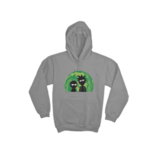 Nome do produto Moleton canguru estampa rick and morty