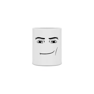 Nome do produto Caneca roblox homem rosto meme