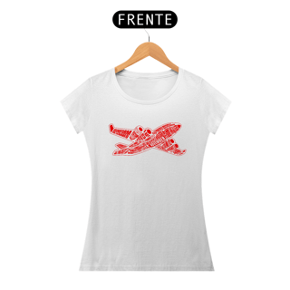 Nome do produto Alfabeto Avião Vermelho Feminina