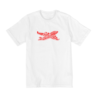 Nome do produto Alfabeto Avião Vermelho Infantil 10 -14