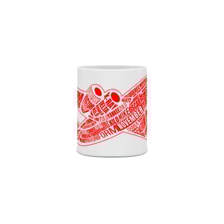 Nome do produto Caneca Alfabeto Avião Vermelha