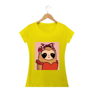 Nome do produto Leaf Girl Sloth Tee