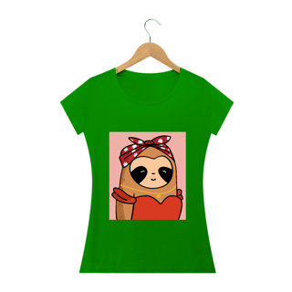 Nome do produto Leaf Girl Sloth Tee